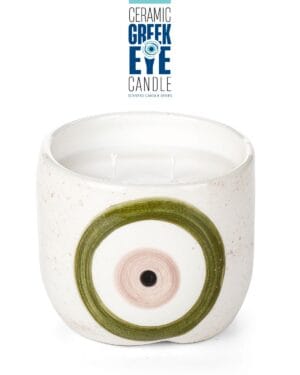 Greek mati candles - λαδί